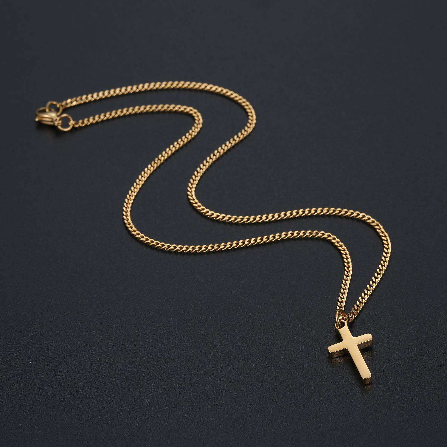 Crux Divinum — Colgante Cruz Cristiana para Hombre