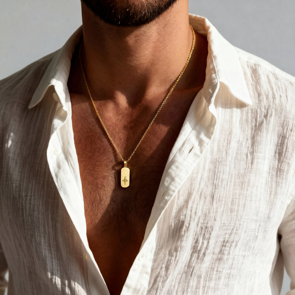 El Origen | Colgante espiritual minimalista para hombre