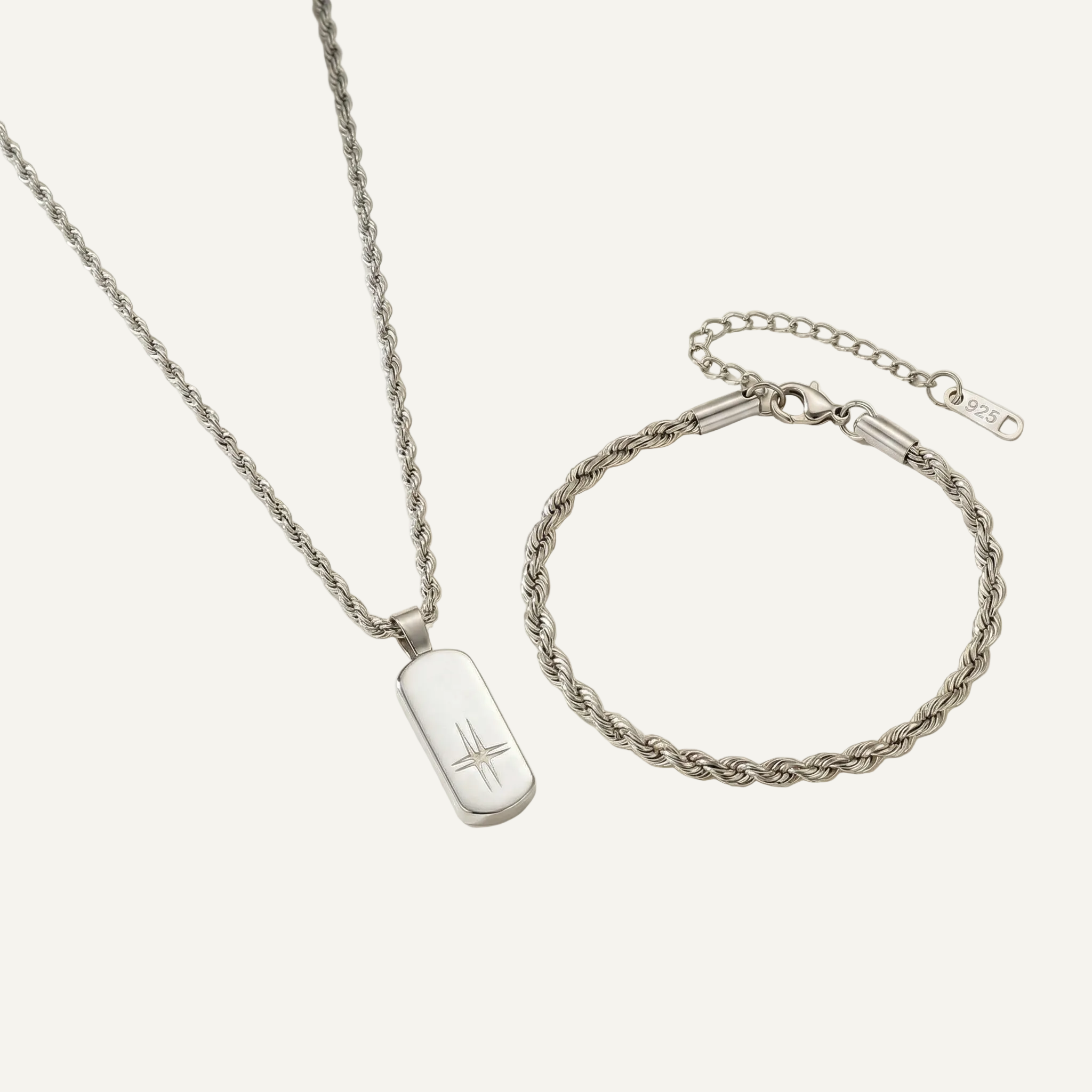 Set Origen | Colgante Origen & Cadena Raíz · Joyería masculina con significado