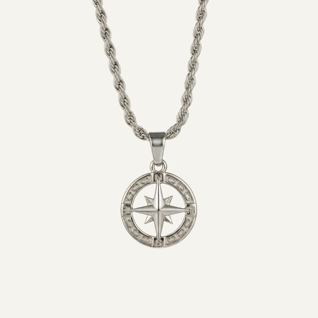 Estrella del Viajero | Colgante brújula
