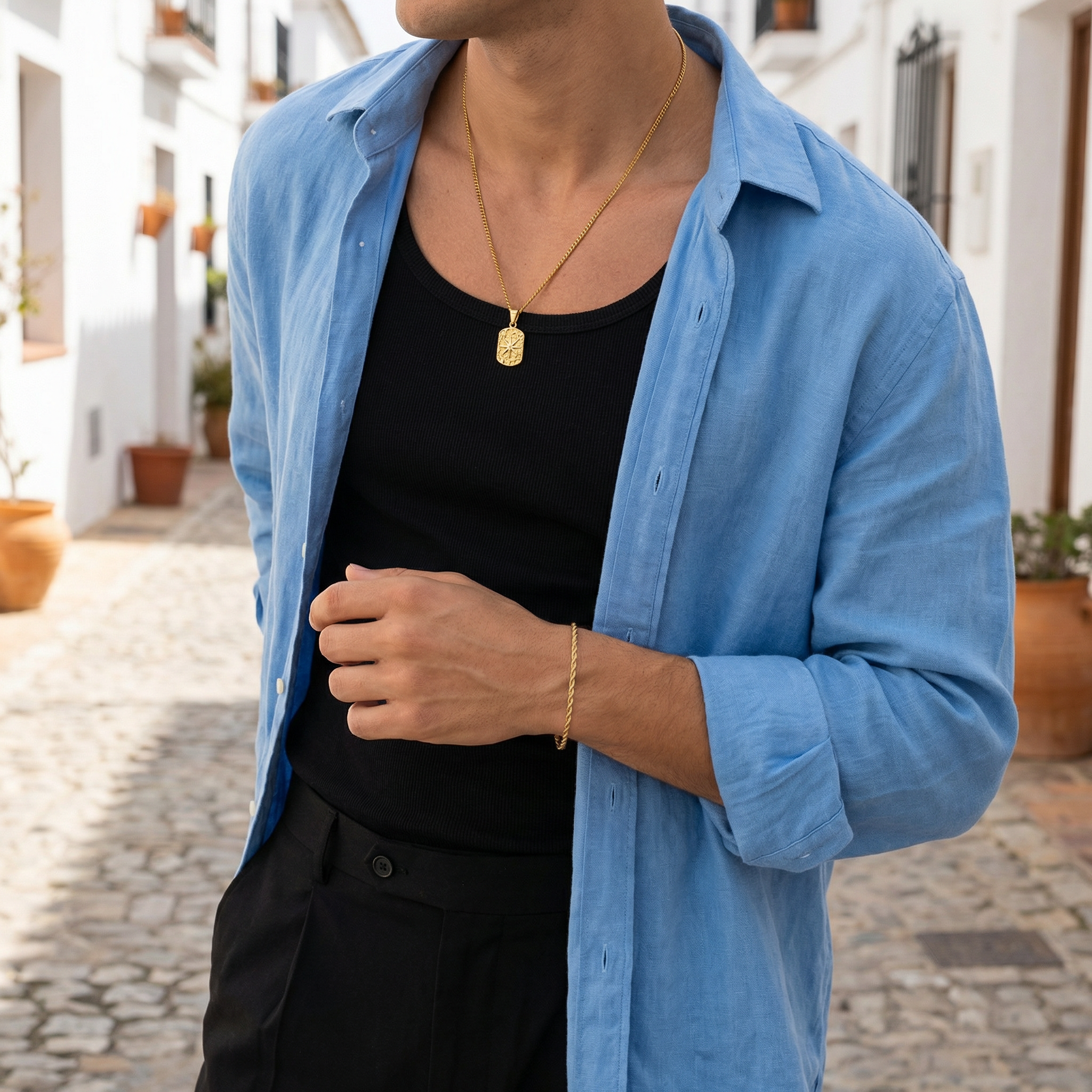 Polaris | Colgante masculino minimalista