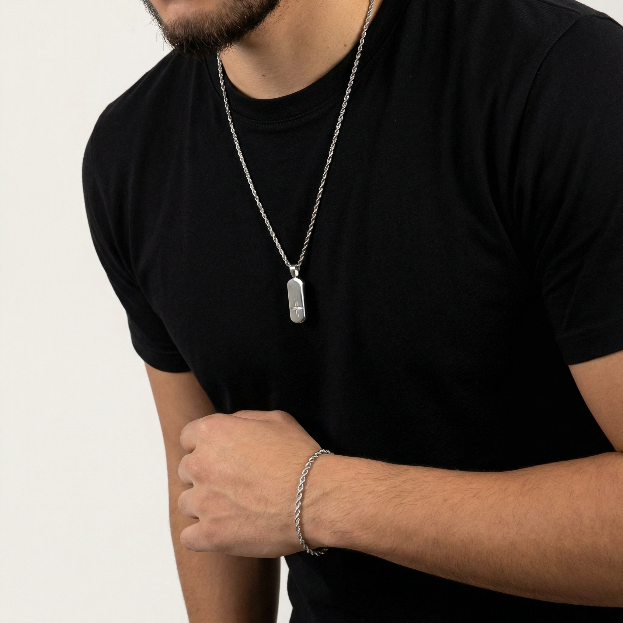 Set Origen | Colgante Origen & Cadena Raíz · Joyería masculina con significado