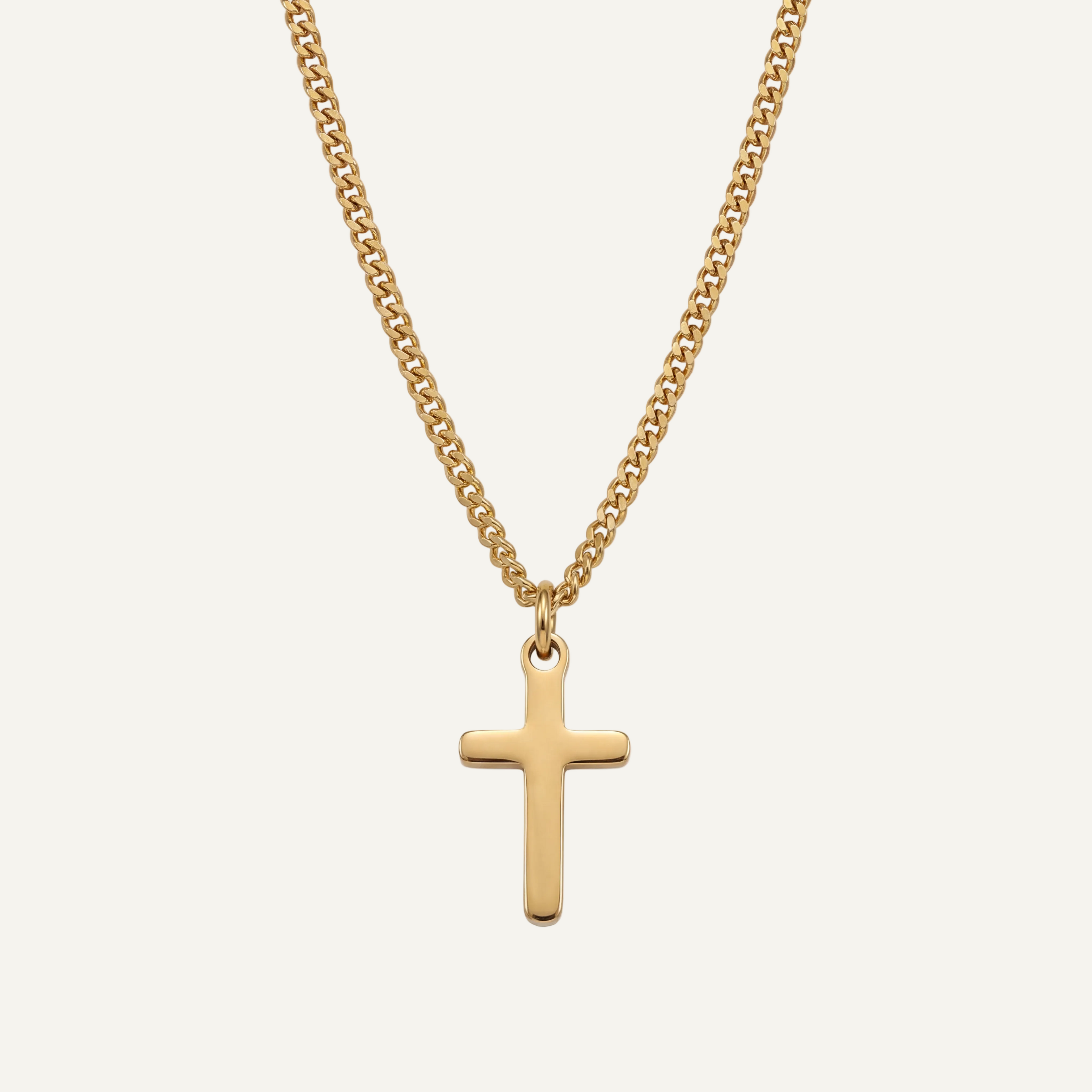 Crux Divinum — Colgante Cruz Cristiana para Hombre