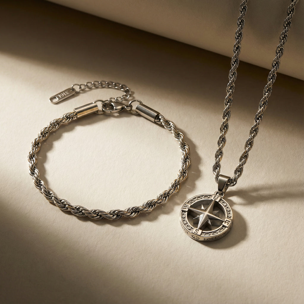 Camino & Origen — Estrella del Viajero + Raíz