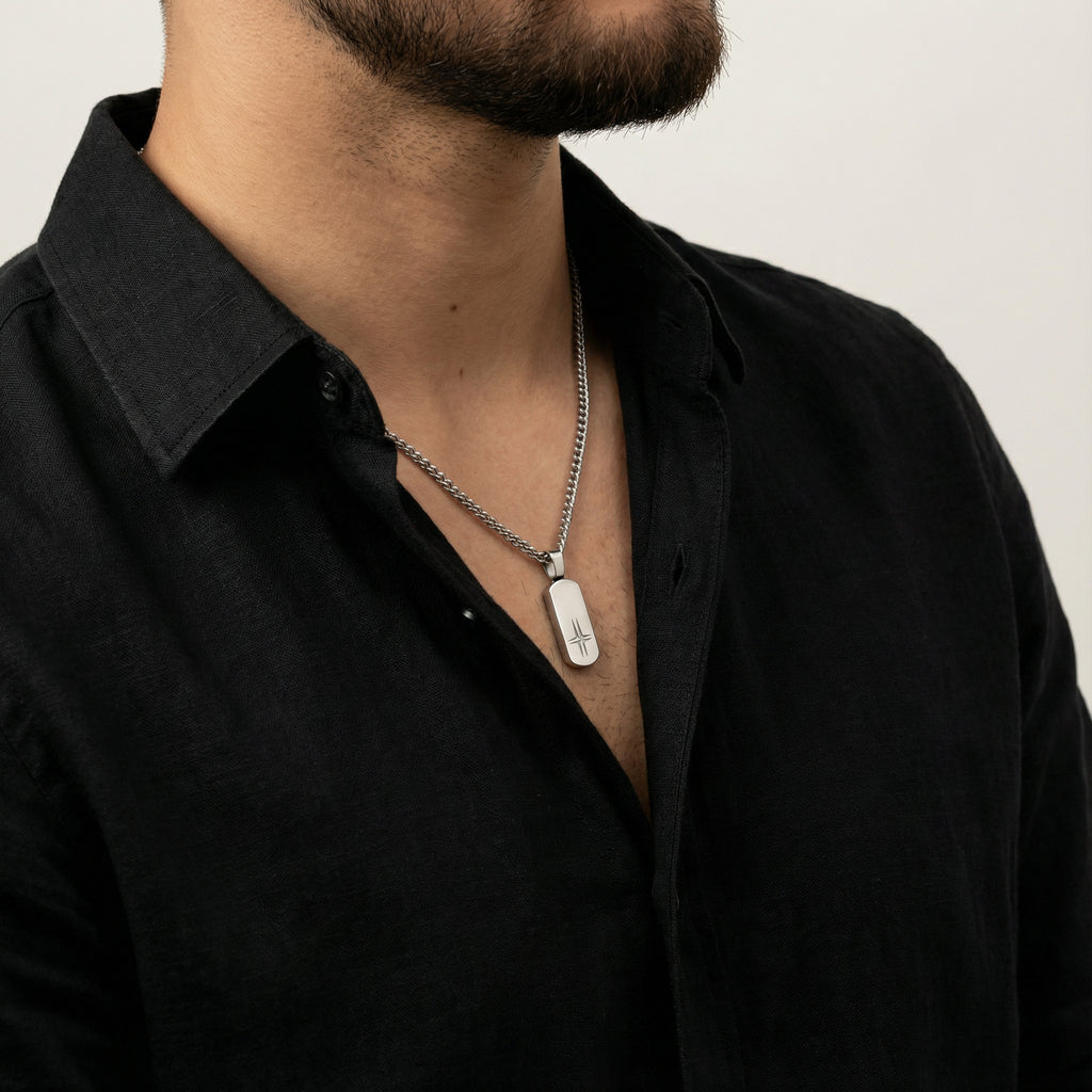 El Origen | Colgante espiritual minimalista para hombre