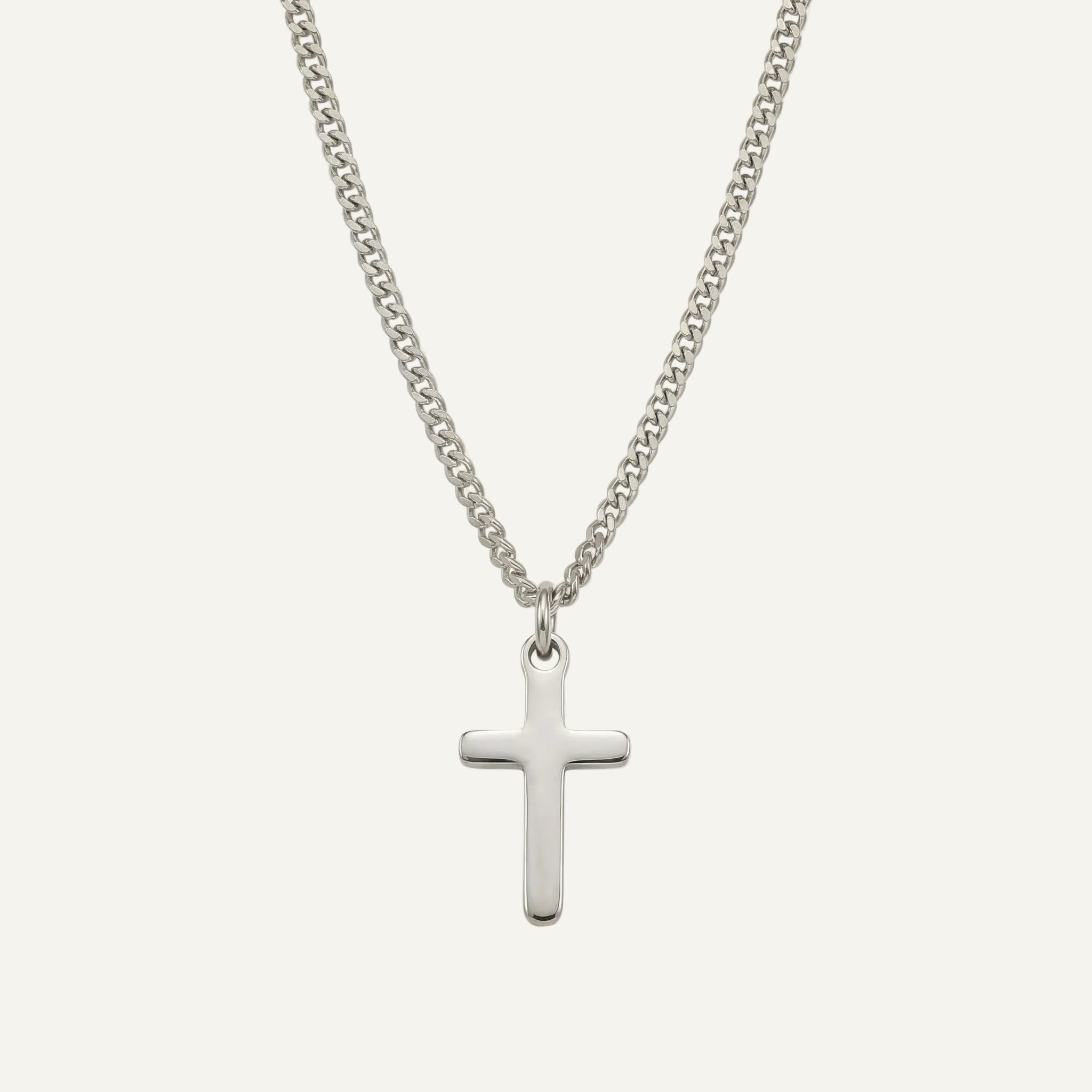 Crux Divinum — Colgante Cruz Cristiana para Hombre