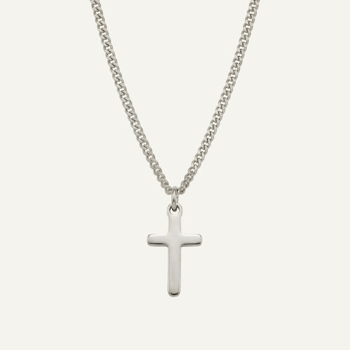 Crux Divinum — Colgante Cruz Cristiana para Hombre