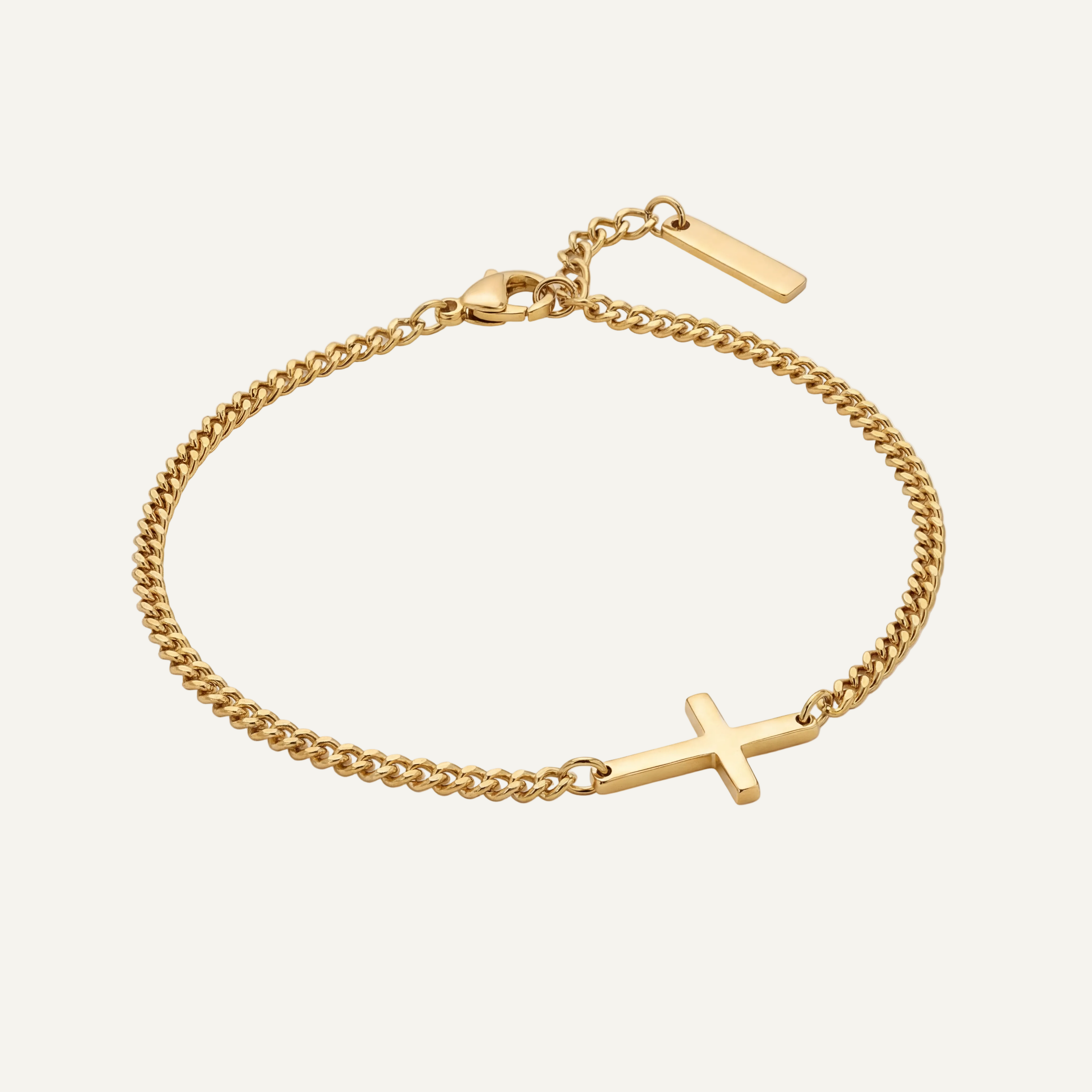 Pulsera Divinum — Pulsera Cruz Cristiana para Hombre