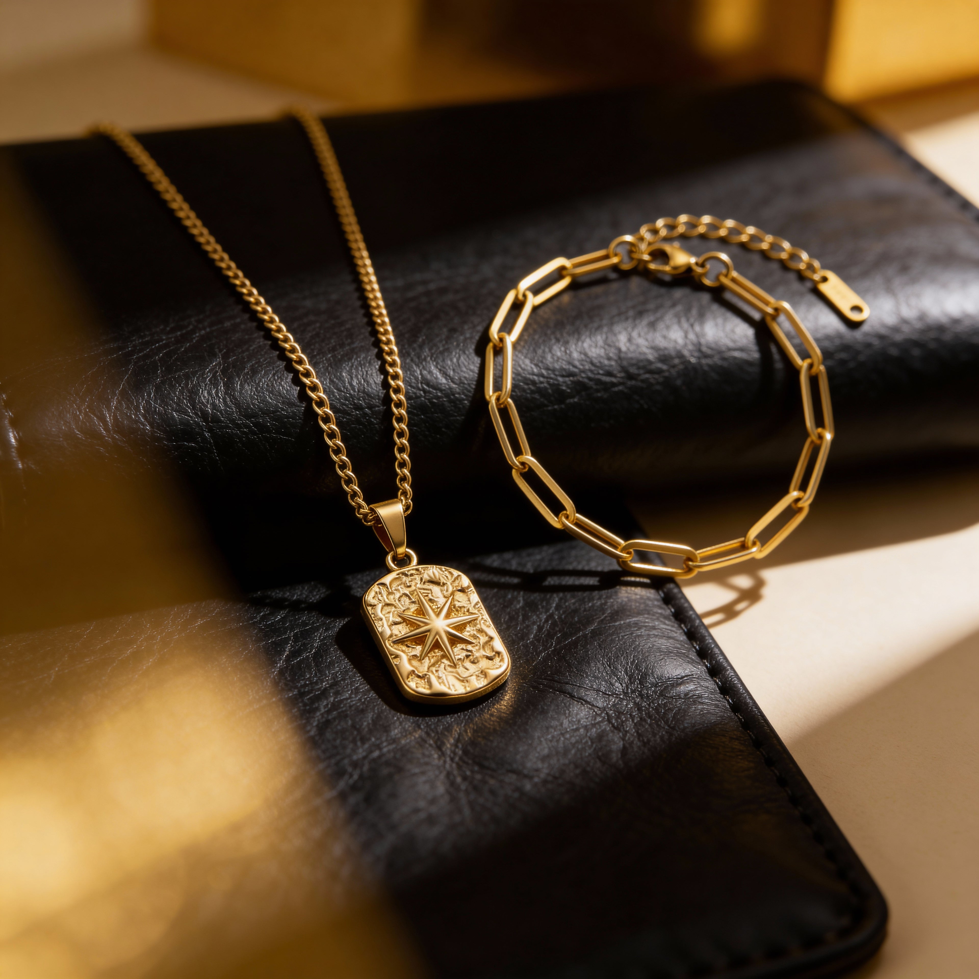 Set Luz | Polaris & Nexo · Joyería masculina con propósito