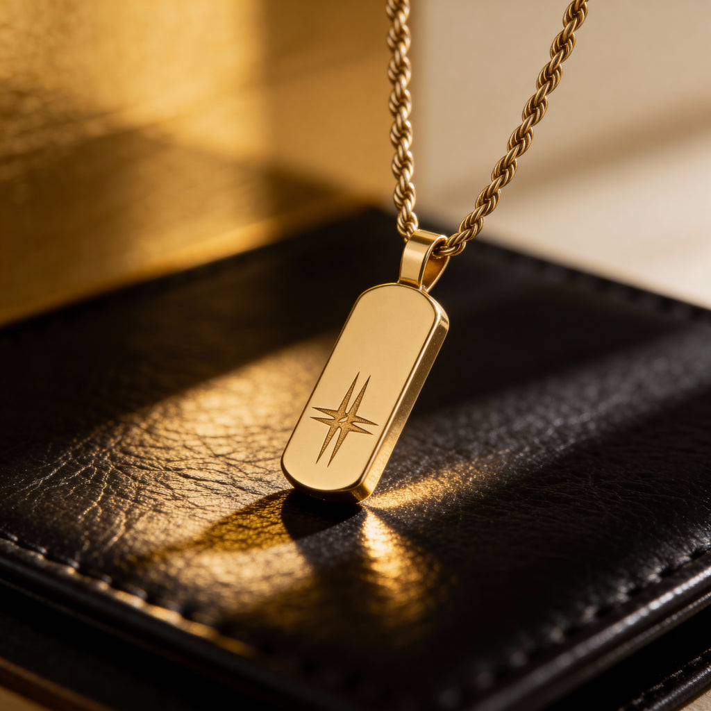 El Origen | Colgante espiritual minimalista para hombre