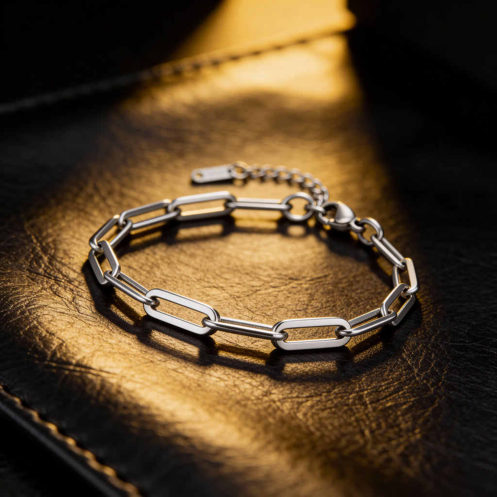 Nexo | Pulsera de eslabones minimalista para hombre