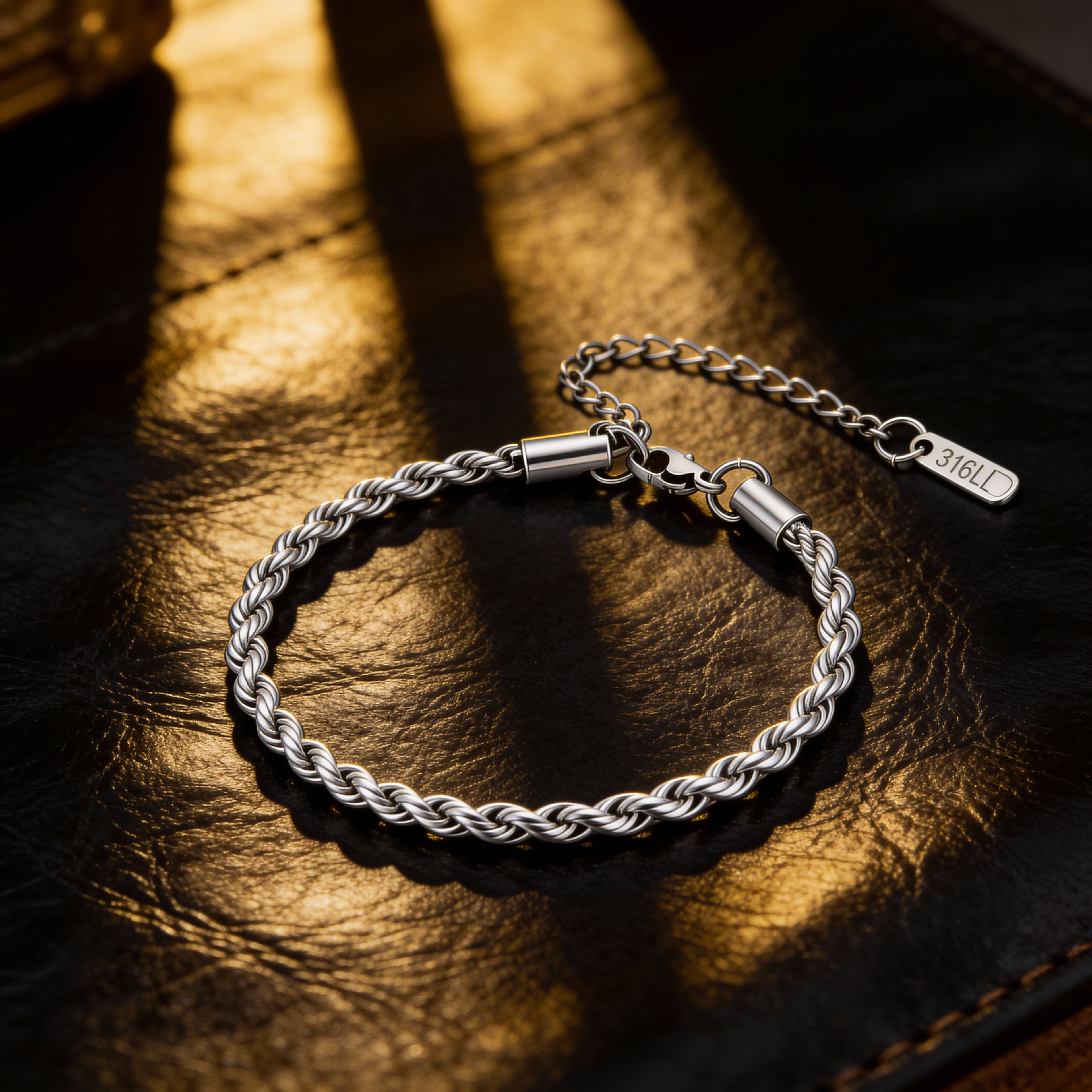 Raíz | Pulsera rope minimalista para hombre