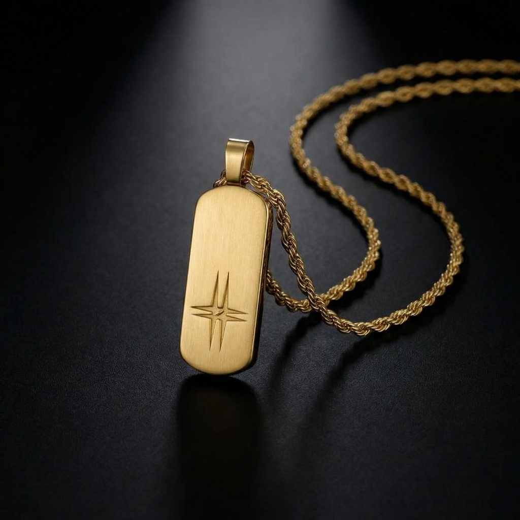 El Origen | Colgante espiritual minimalista para hombre