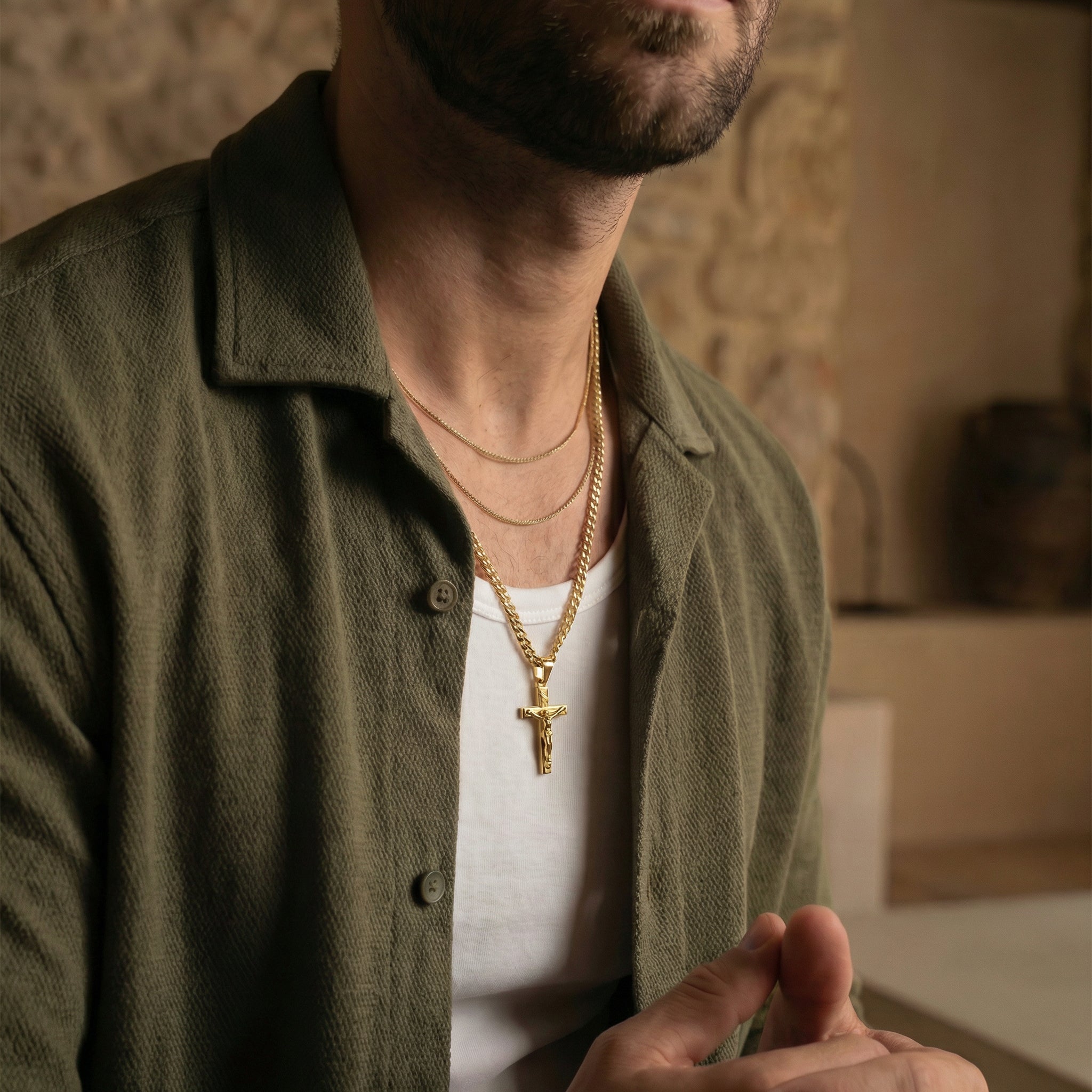 Christus Rex | Colgante Crucifijo