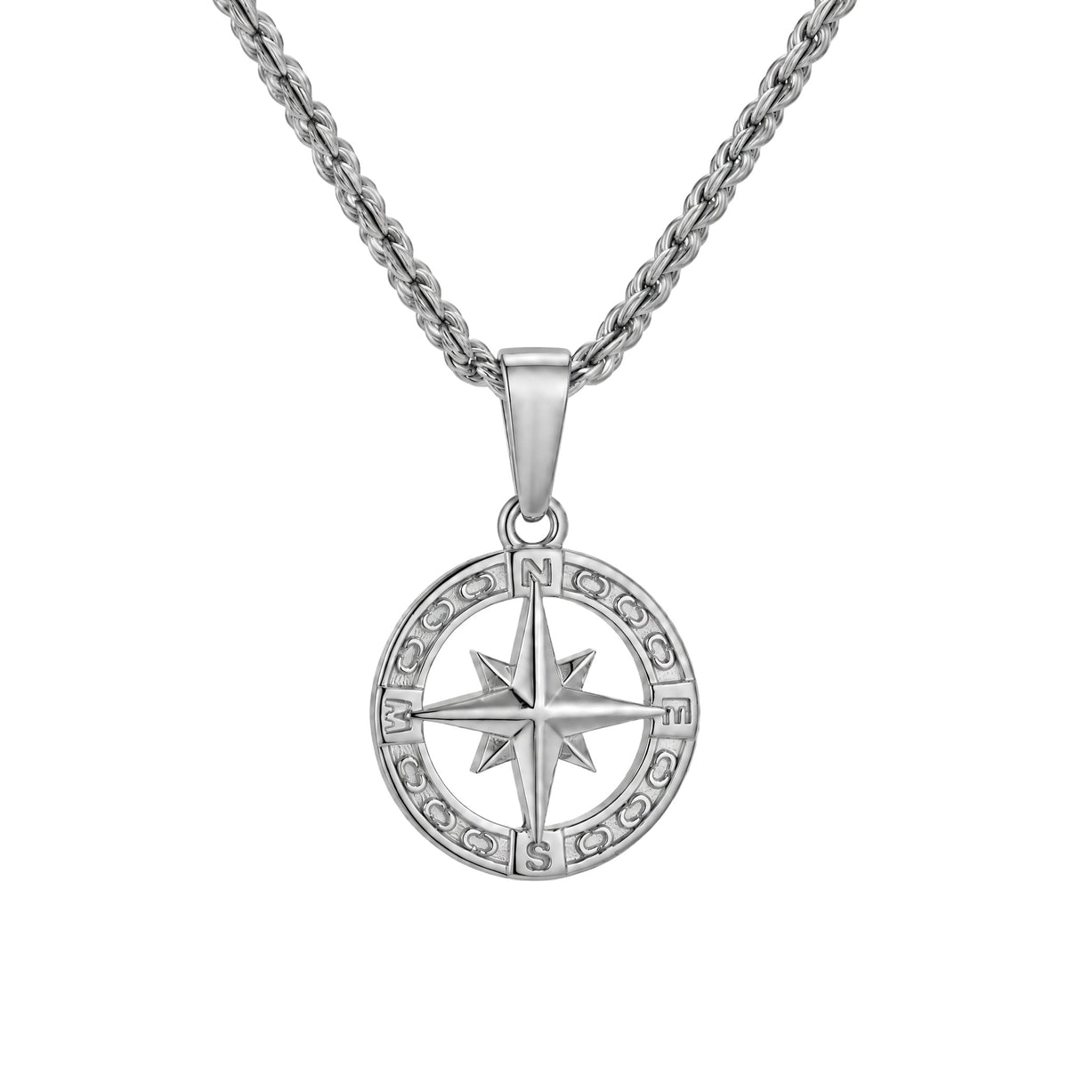 Estrella del Viajero | Colgante brújula