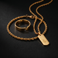 Set Origen Premium  | 4 Piezas (2 colgantes + pulsera + anillo)