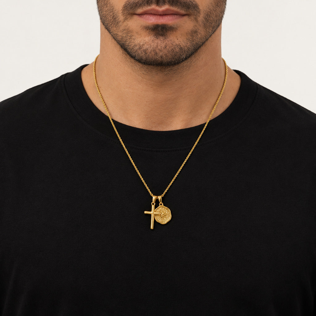 Lux Redempta | Colgante Cruz