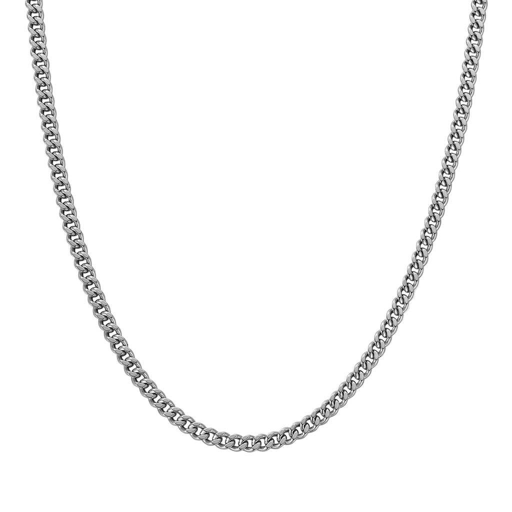 Cadena Cubana 4 mm para Hombre